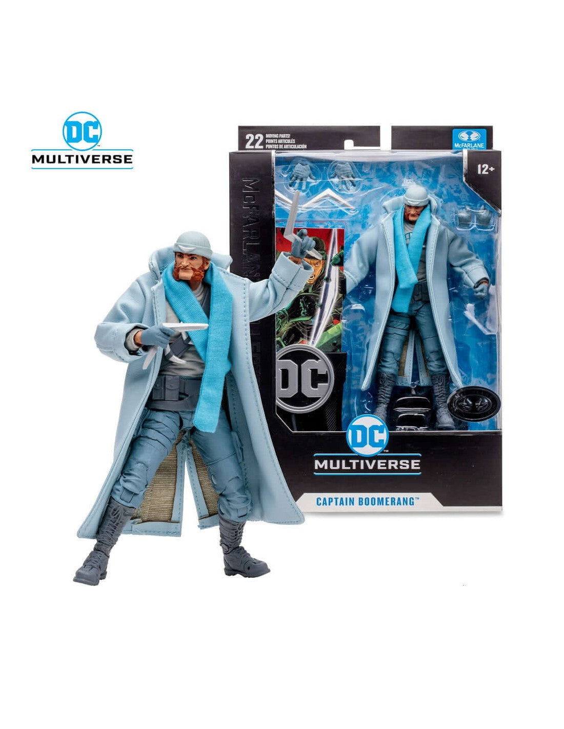 DC Multiverse Mcfarlane Coll. Edition Wave 4 Cap. Boomerang Platinum 18 cm